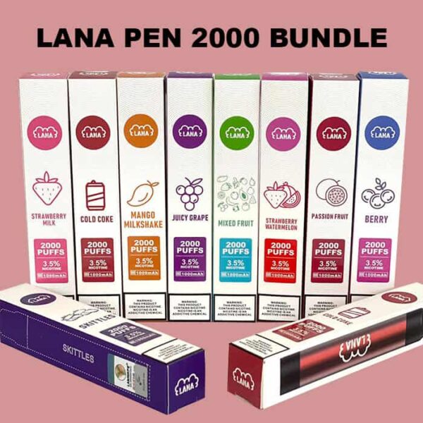 Lana pen 2000puff