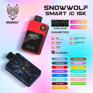 SNOWWOLF SMART HD 15000 Puffs